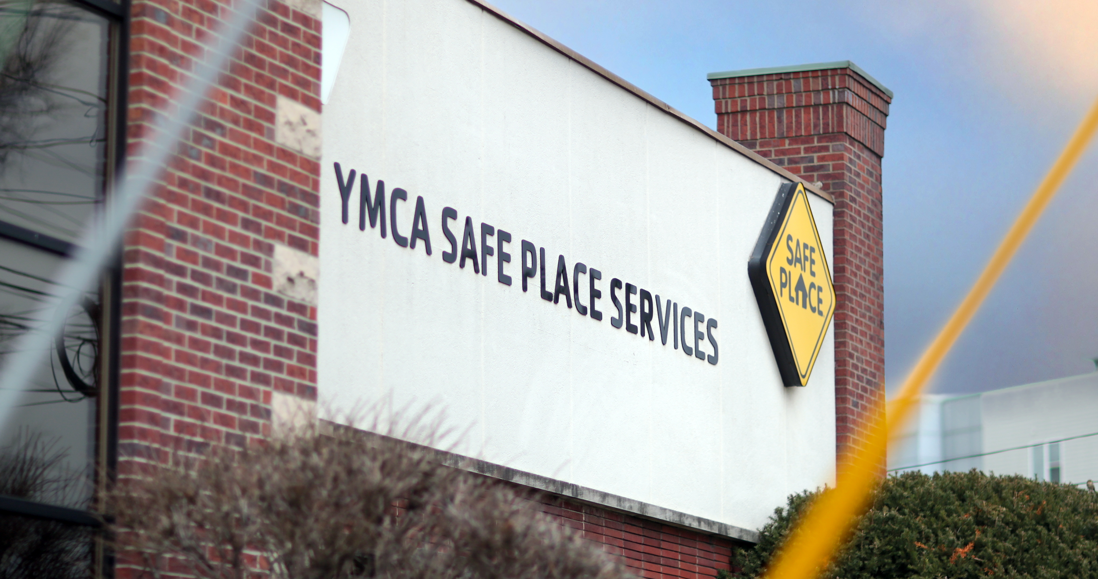 safe place services logo on a building