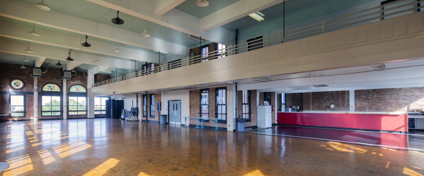 YMCA Louisville Chestnut Street branch ball room