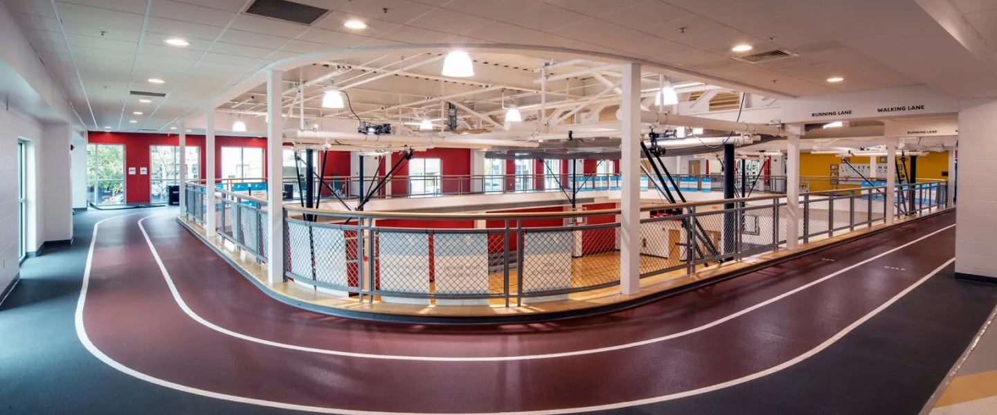 YMCA Louisville Floyd County branch track