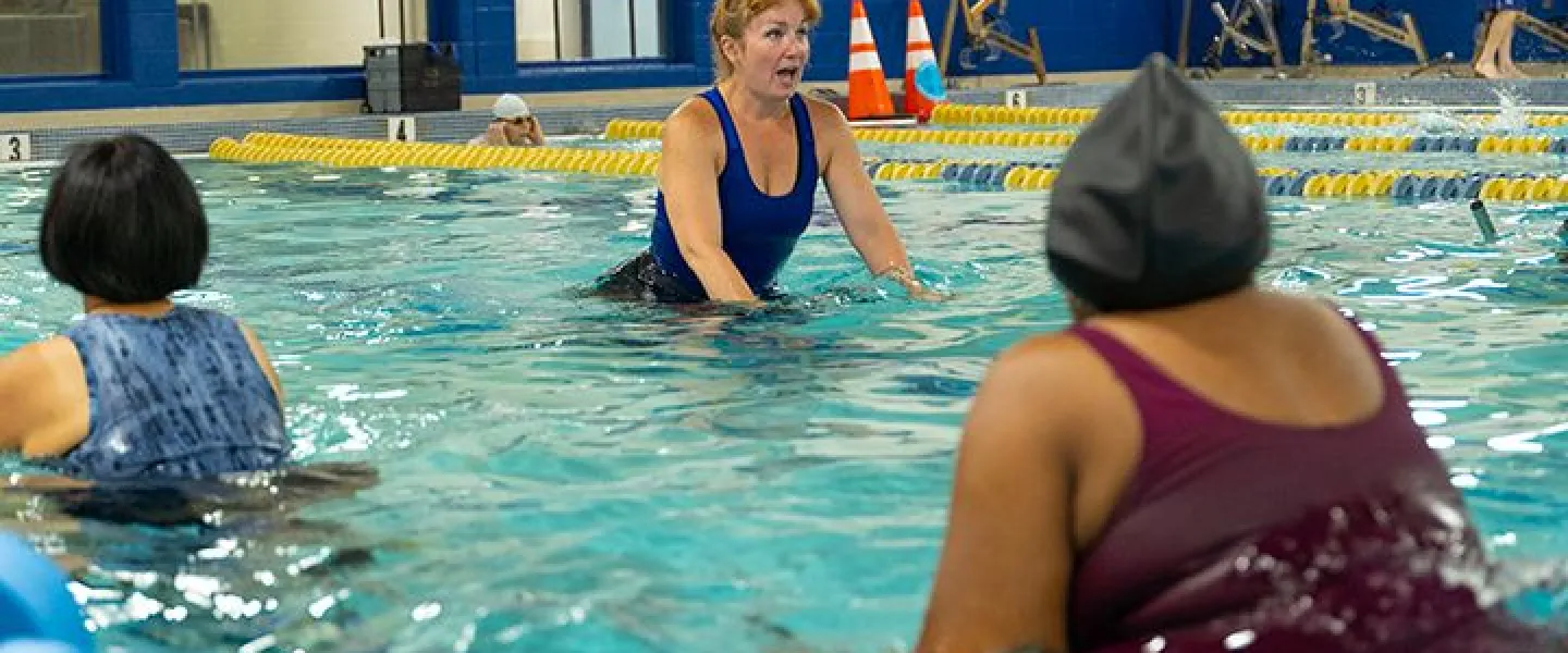 Aqua fitness with Lori