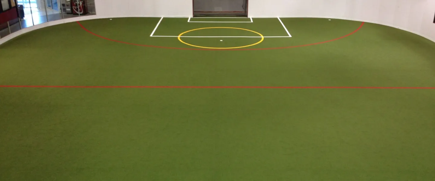Indoor arena field