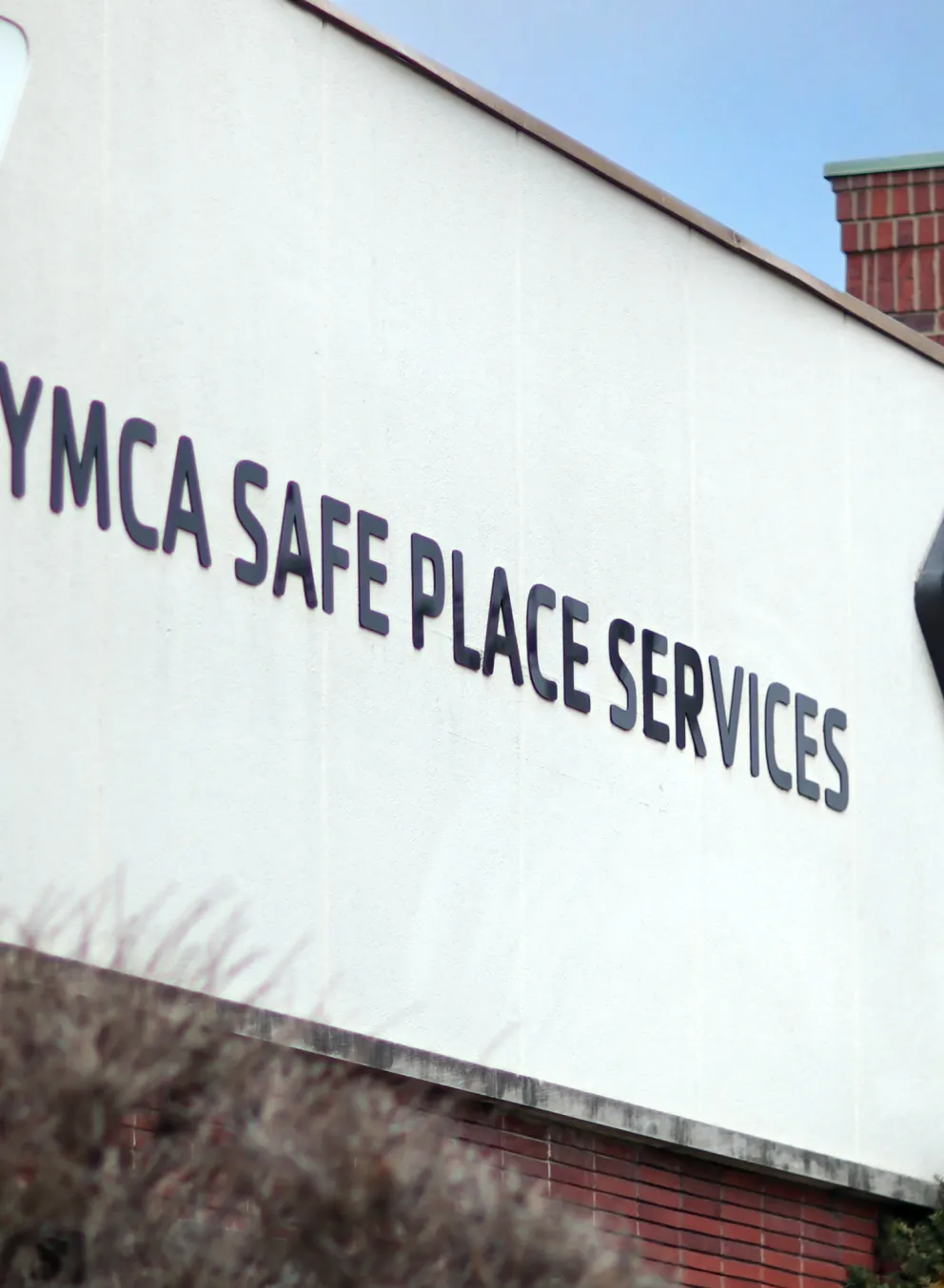 safe place services logo on a building