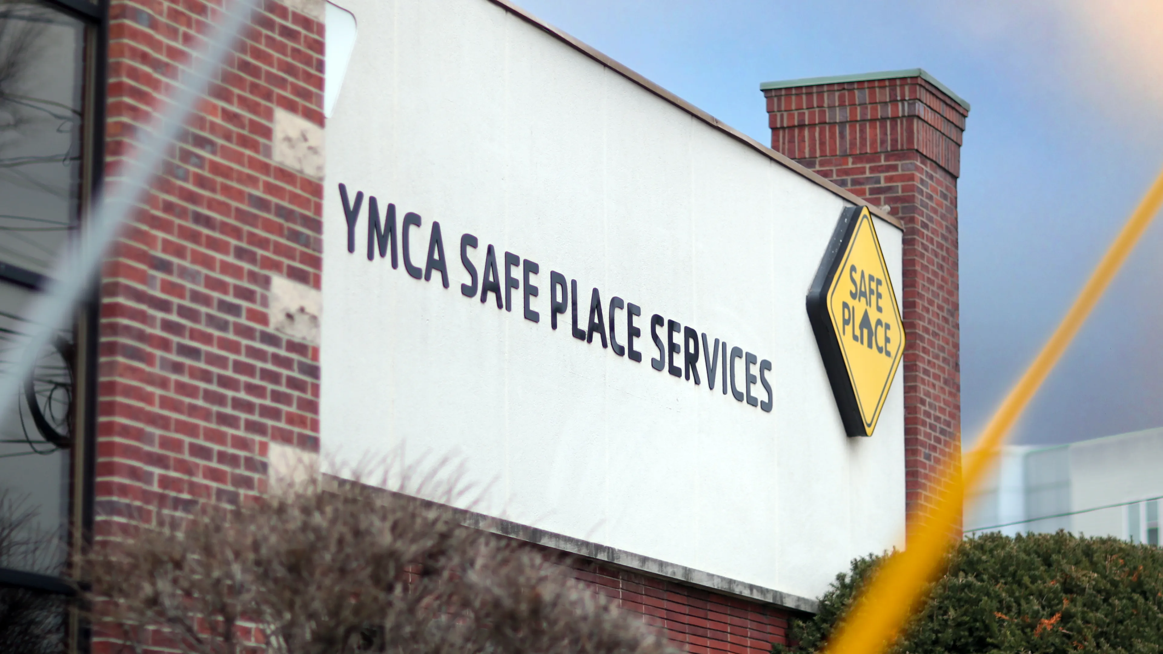 safe place services logo on a building