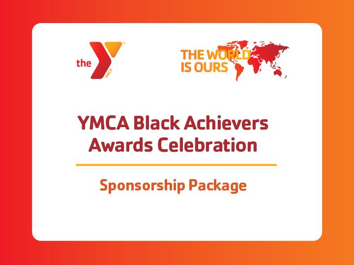 YMCA Black Achievers Awards Celebration Sponsorship Package
